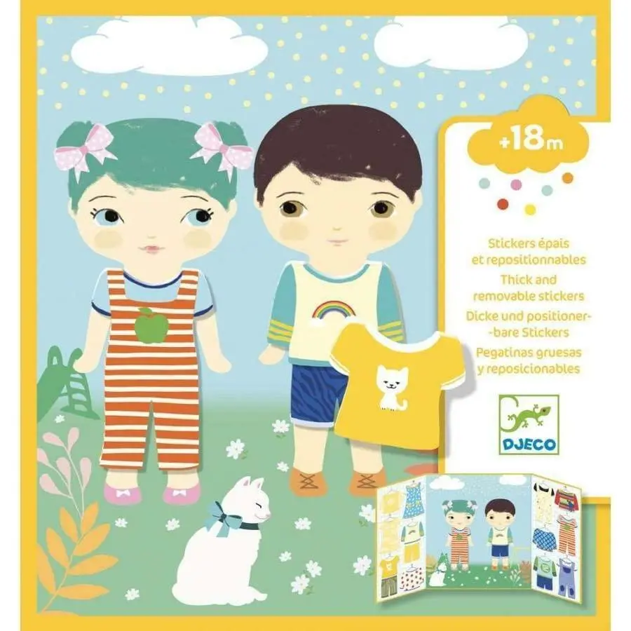 Clothes Sticker Stories 1