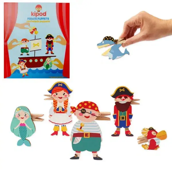 Clothespin Puppets Pirates 1