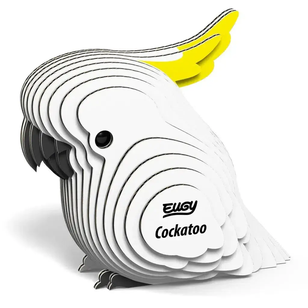 Cockatoo 3D Puzzle 1