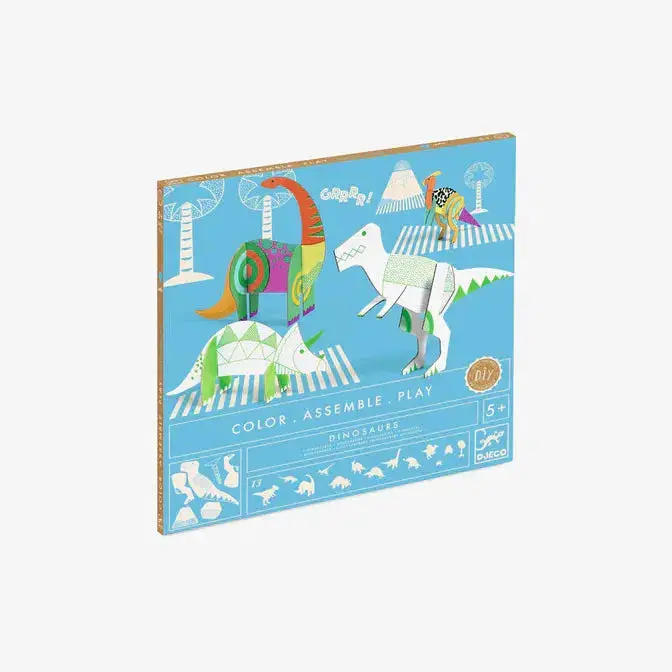 Color, Assemble, Play - Dinosaurs 1