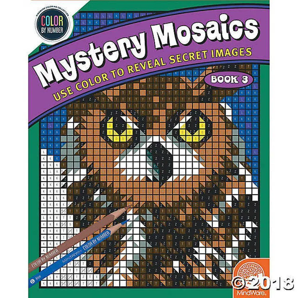 Color By Number Mystery Mosaics: Book 3 1