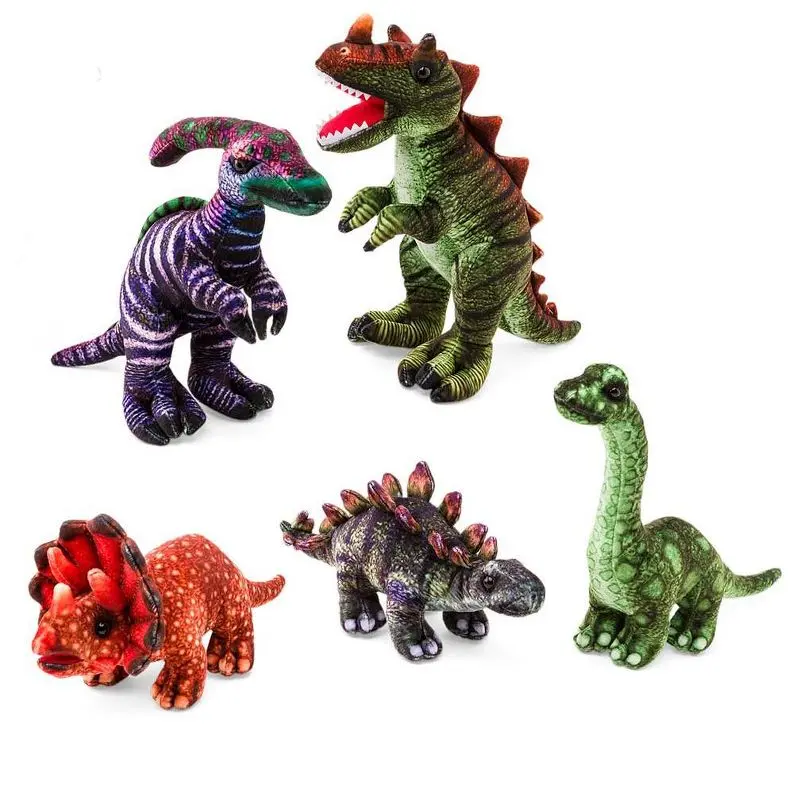 Colorful Plush Dino Collection 1