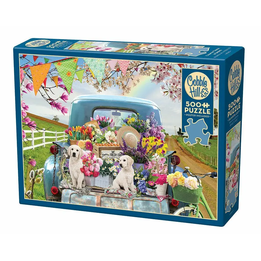 Country Truck In Spring 500Pc 1