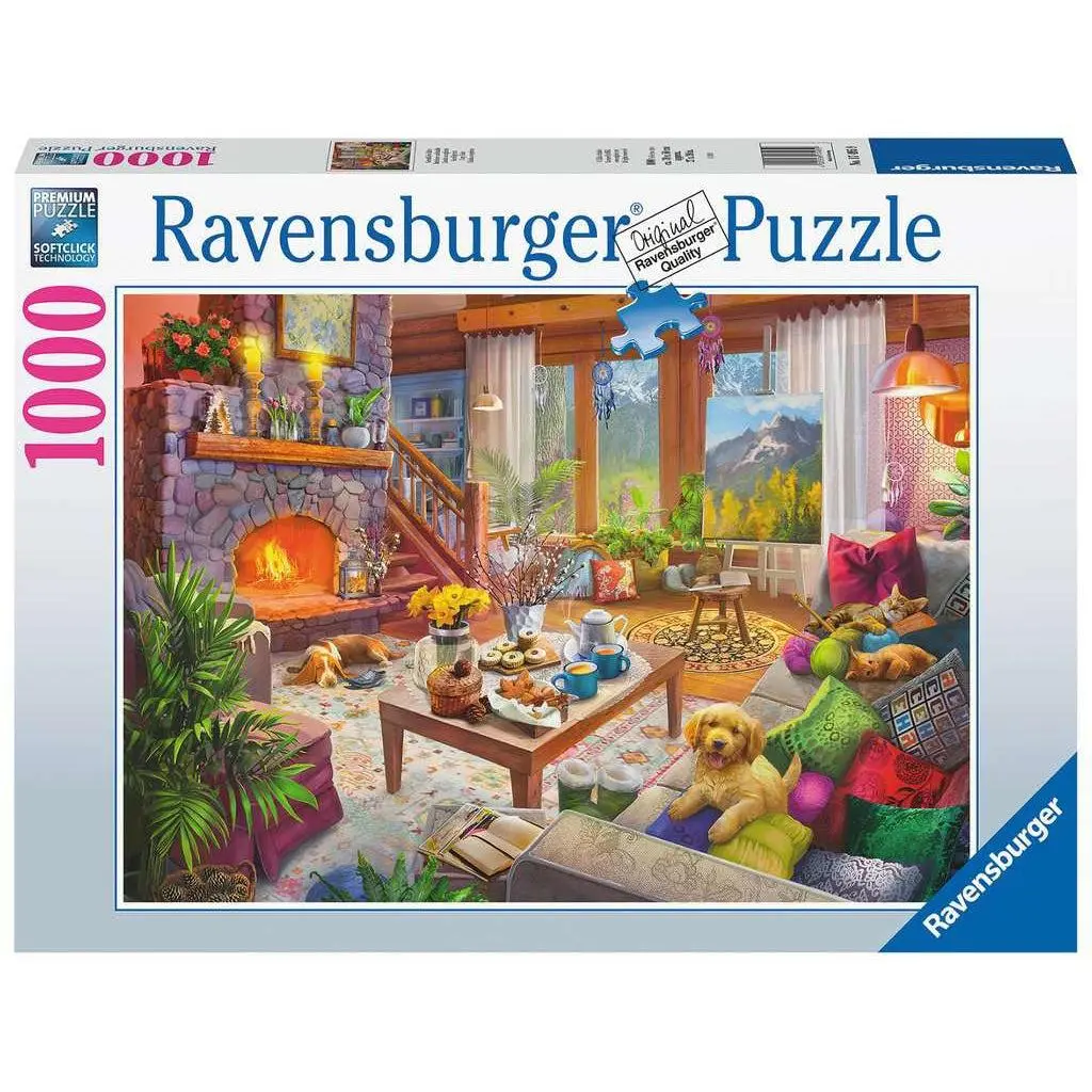 Cozy Cabin 1000Pc 1