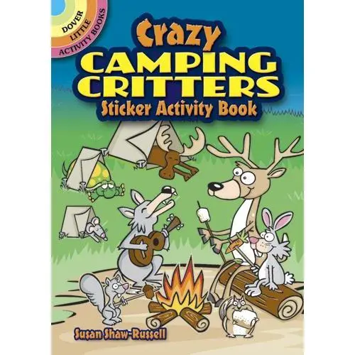 Crazy Camping Critters Sticker Activity Book 1