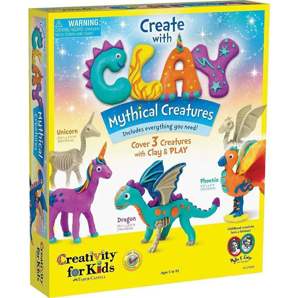 Create With Clay Mythical Creatures 1