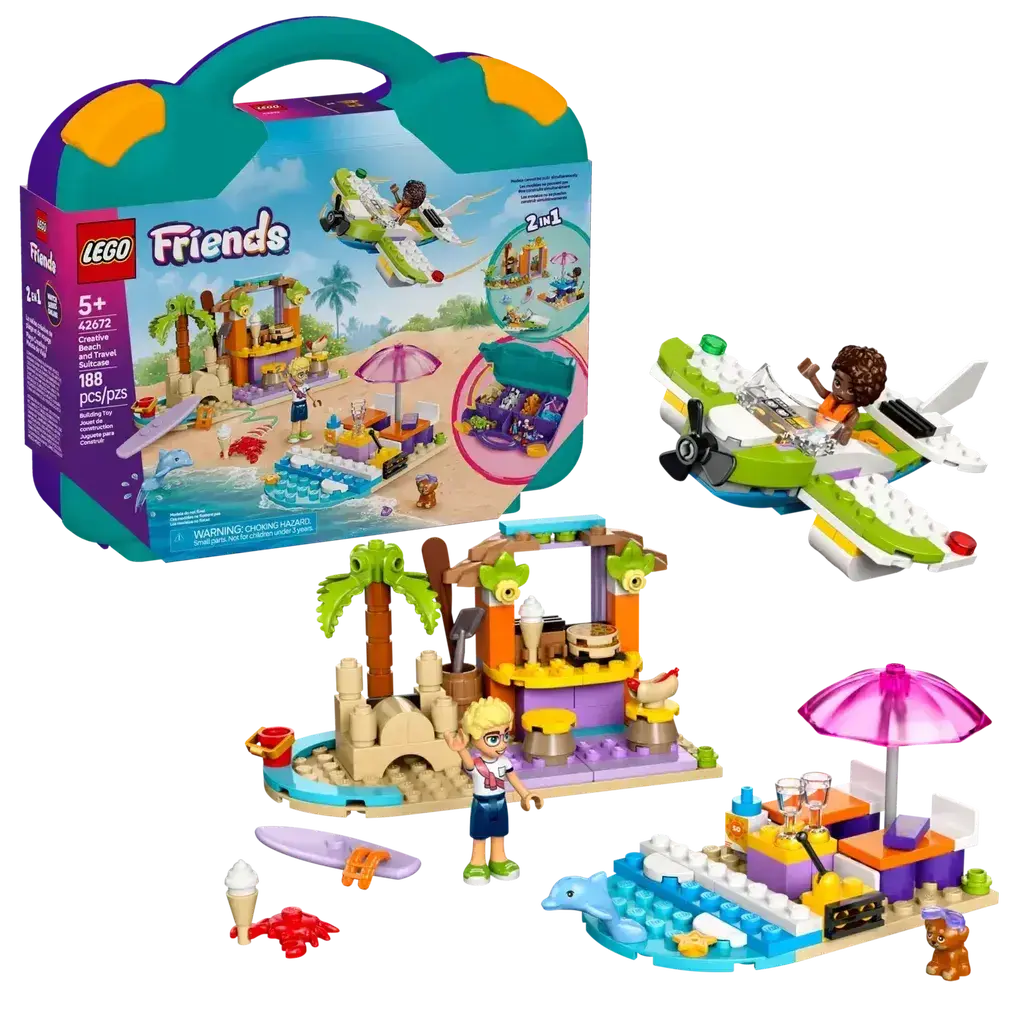 Creative Beach And Travel Suitcase 1