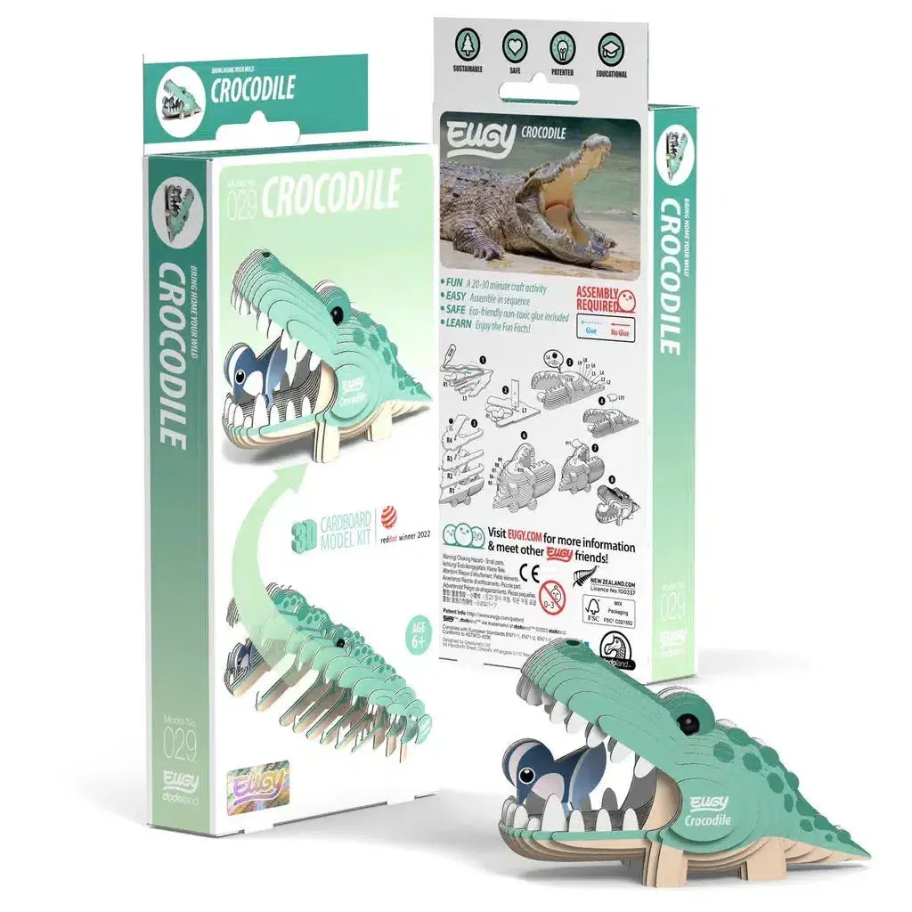 Crocodile 3D Puzzle 2