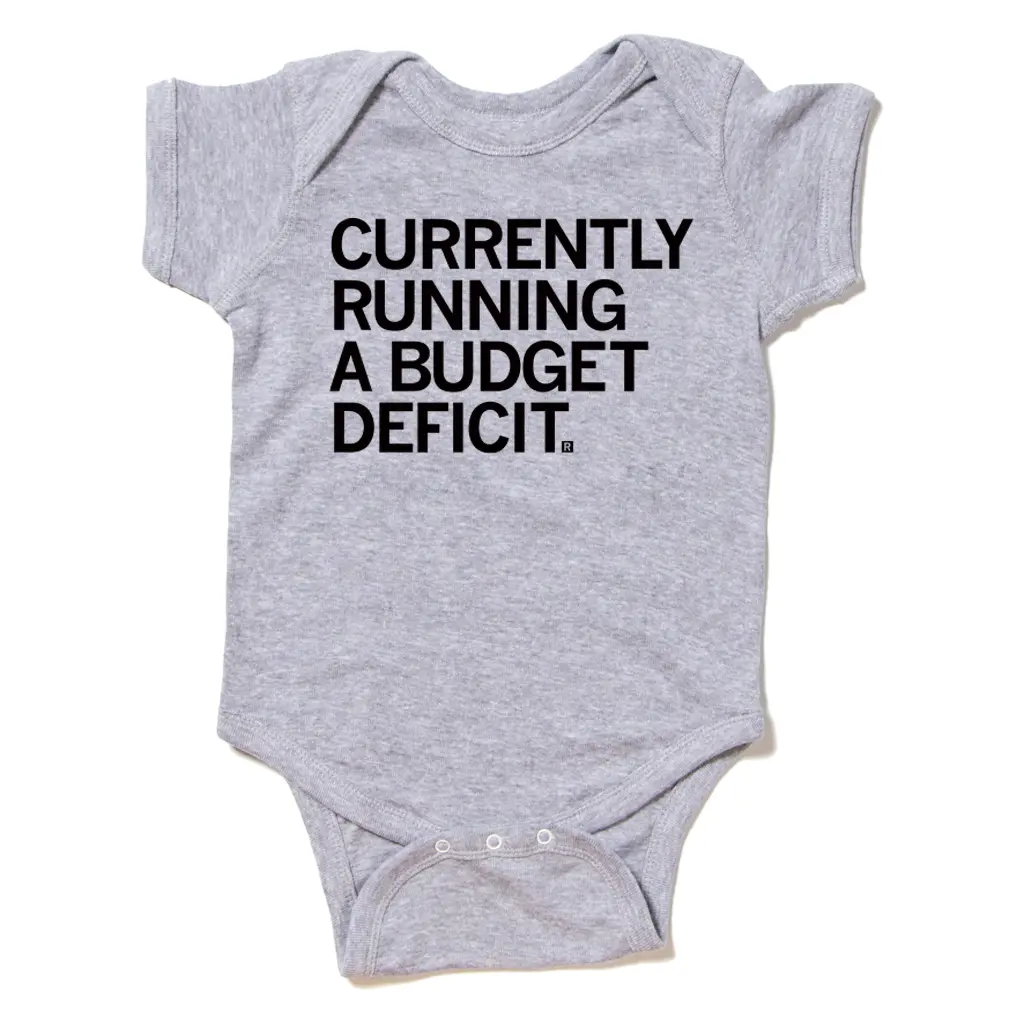 Budget Deficit Onesie 1