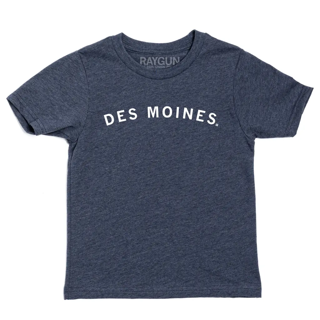Des Moines Curved Logo Kids 1