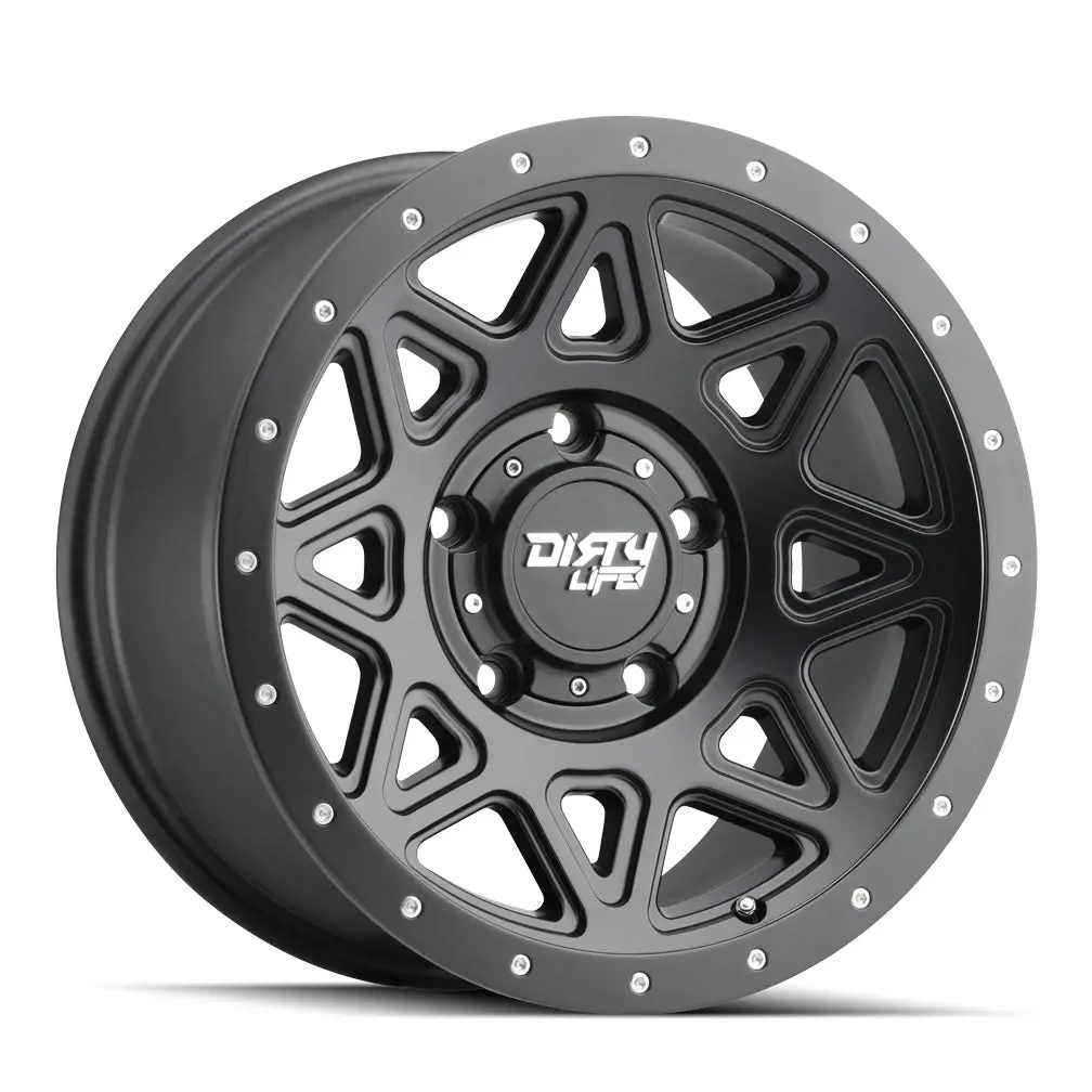 Dirty Life 17X9 20P 6X139.7 Cb110.1 Theory Matte Black 1600Kg 1