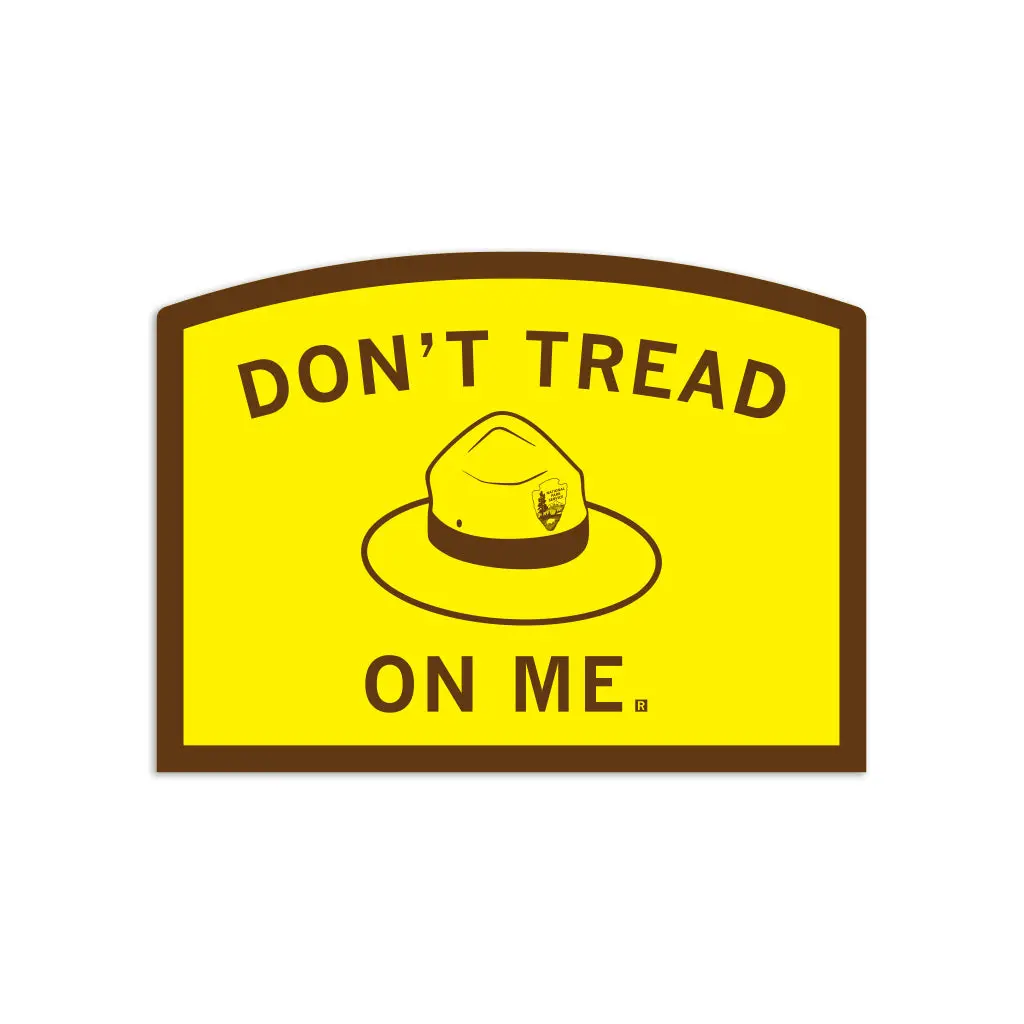 Don't Tread On National Parks Sticker 1