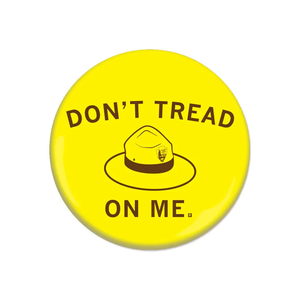 Don't Tread On National Parks Button 1