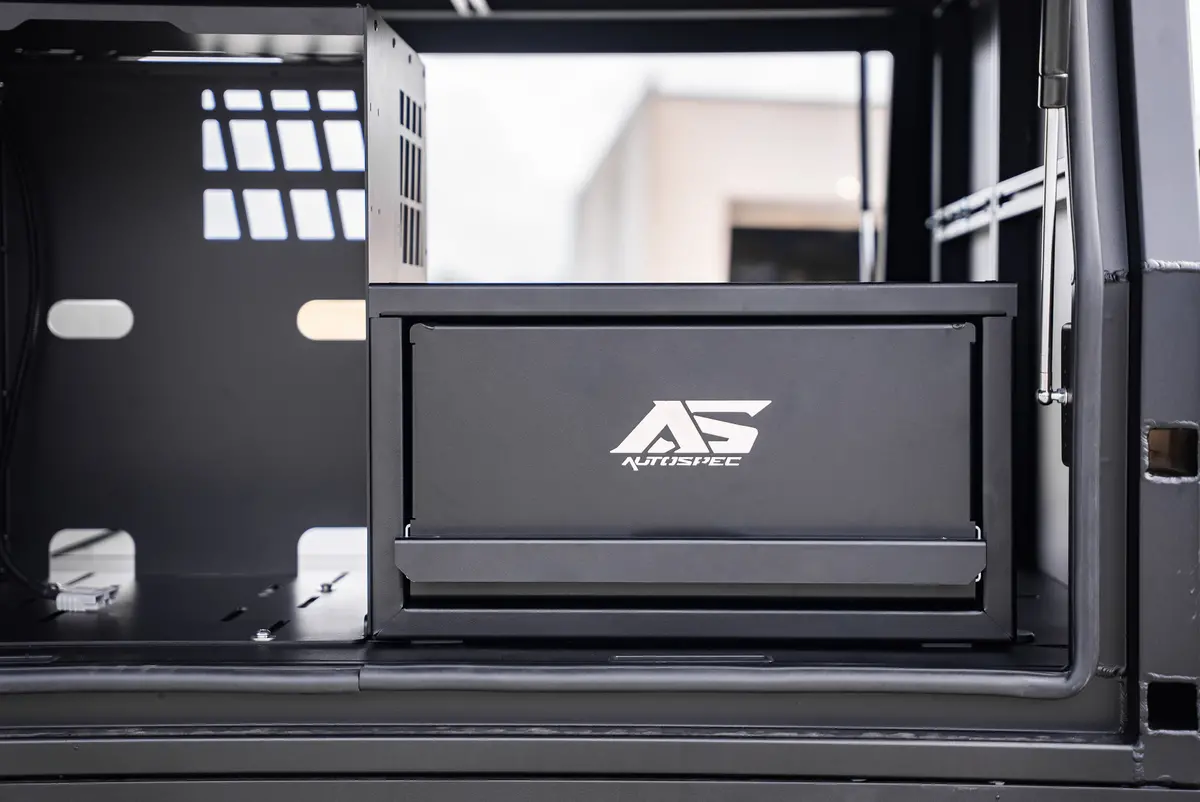 Medium Aluminium Storage Drawer – Heavy Duty Slides V2 2