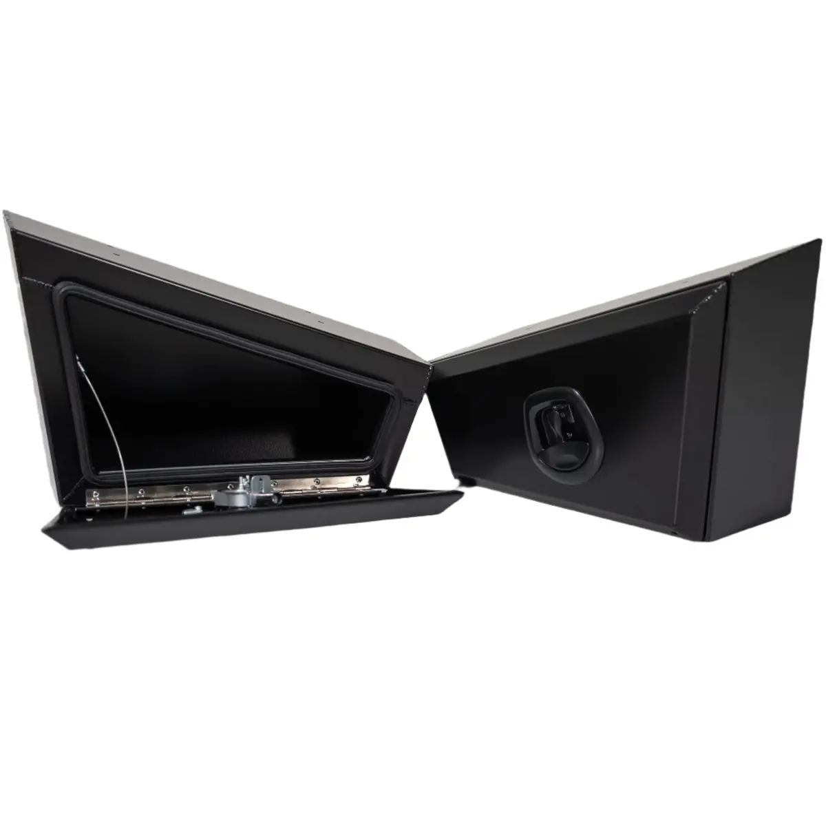 Tapered Under Tray Toolbox 650Mm (Pair) - Matte Black 1