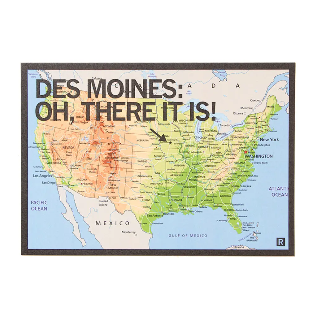 Dsm, Oh There It Is! Postcard 1