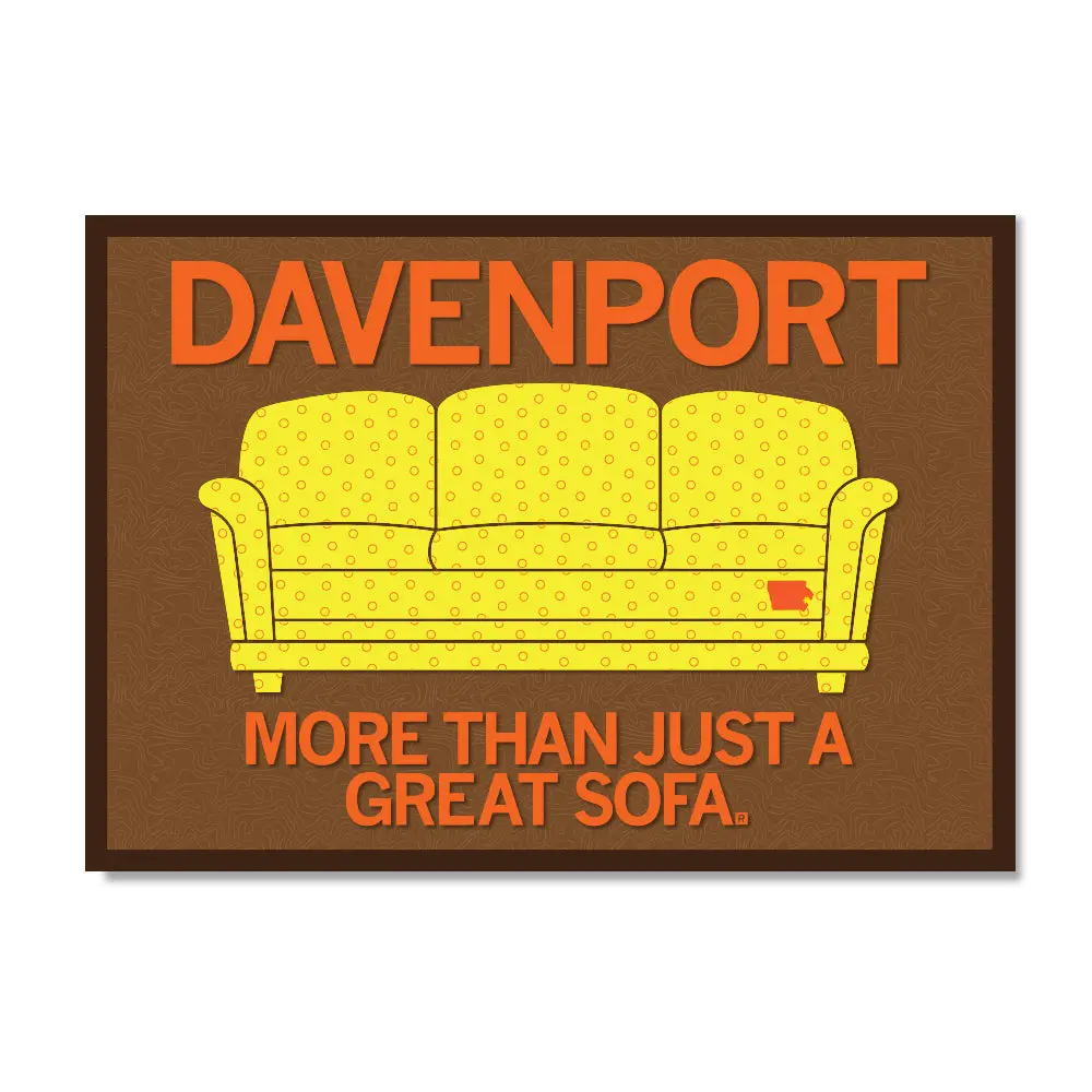 Davenport: More Than Just A Great Sofa Postcard 1