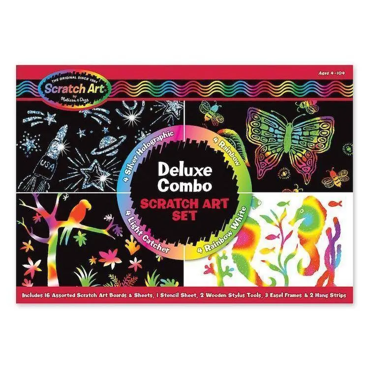 Deluxe Combo Scratch Art Set 1