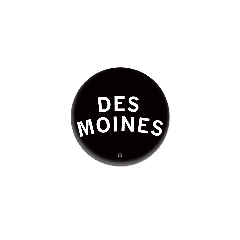 Des Moines 1" Button 1