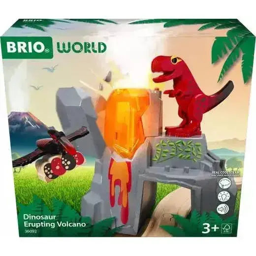 Dinosaur Erupting Volcano 1