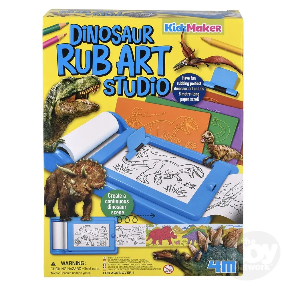 Dinosaur Rub Art Studio 1