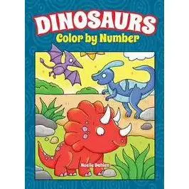 Dinosaurs Color By Number 1
