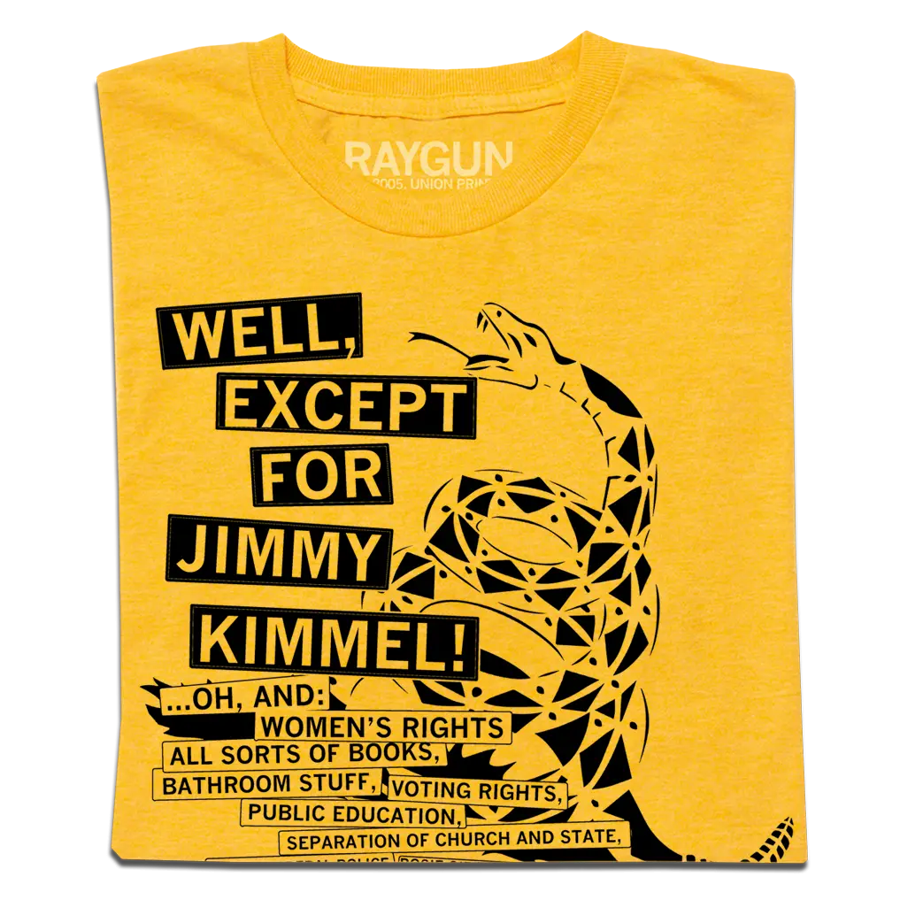 Don't Tread On Me Except For Jimmy Kimmel 1