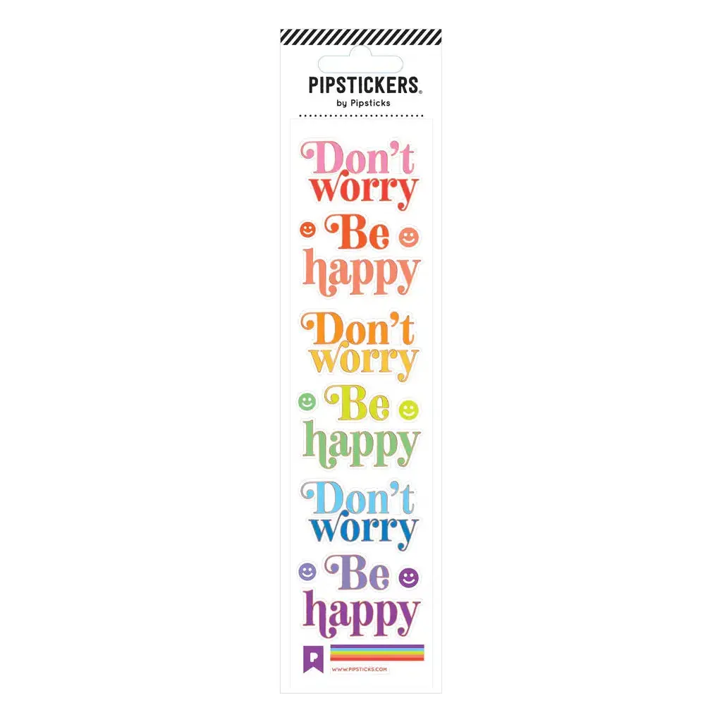 Don't Worry Be Happy Stickers 1