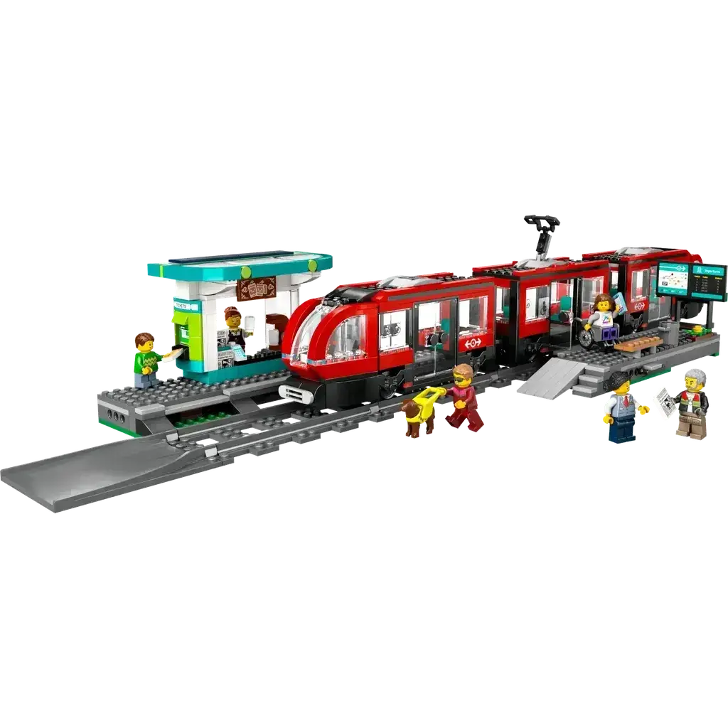 Downtown Streetcar And Station 1