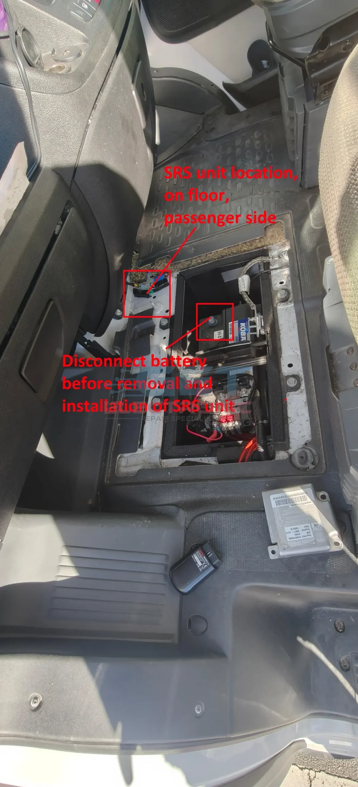 Fiat Ducato Srs Airbag Reset - Internal Error Repair 2
