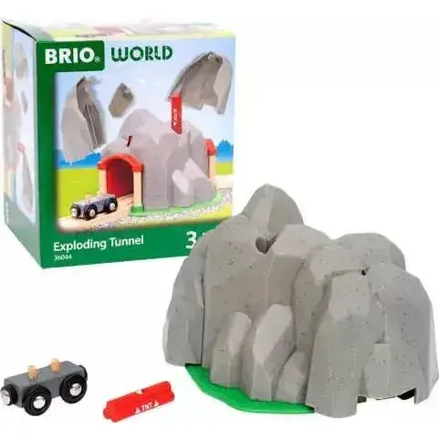 Dynamite Mountain Tunnel Brio 1