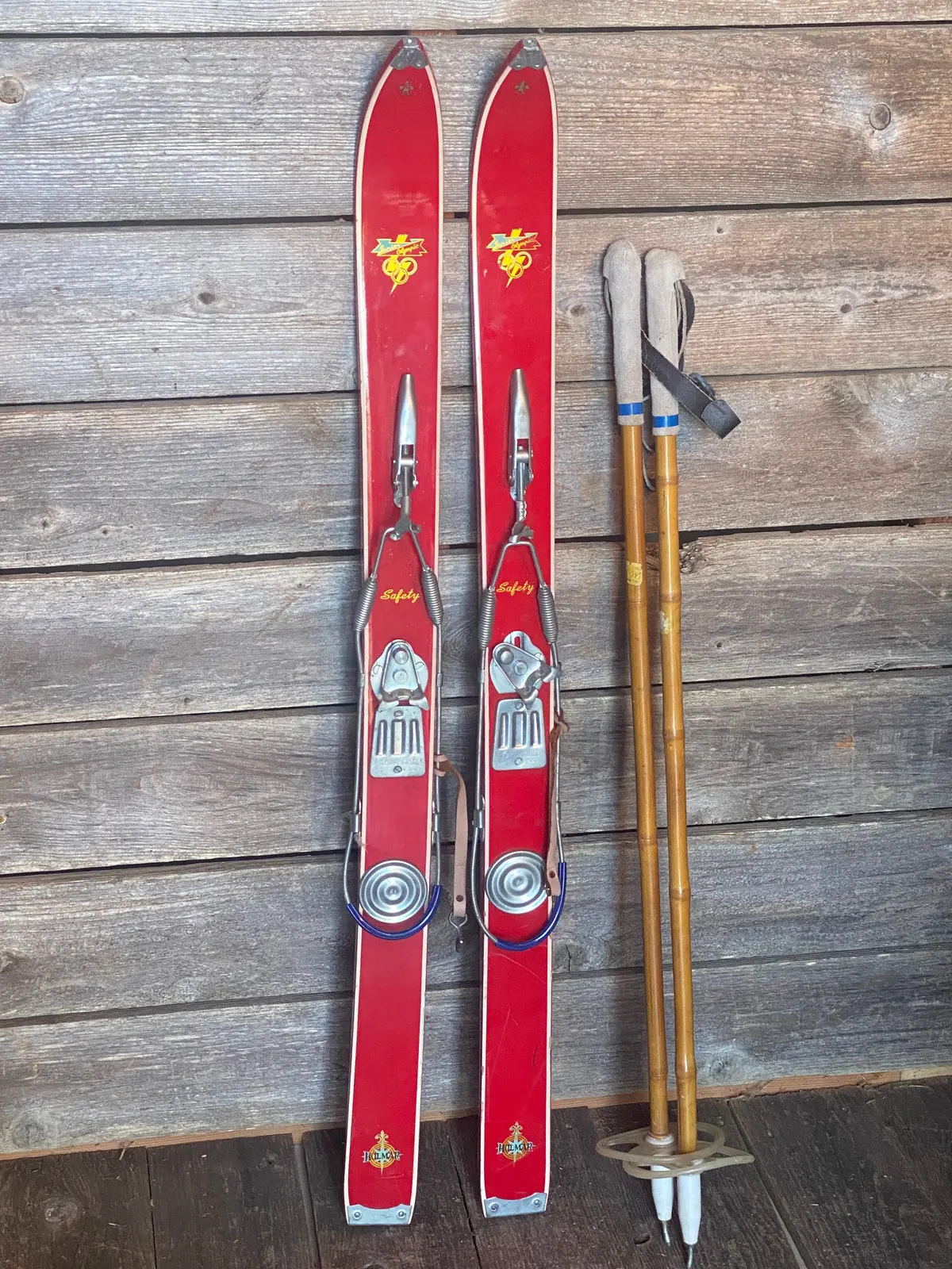 Vintage Skis - Childrens Skis - Junior Olympic 1