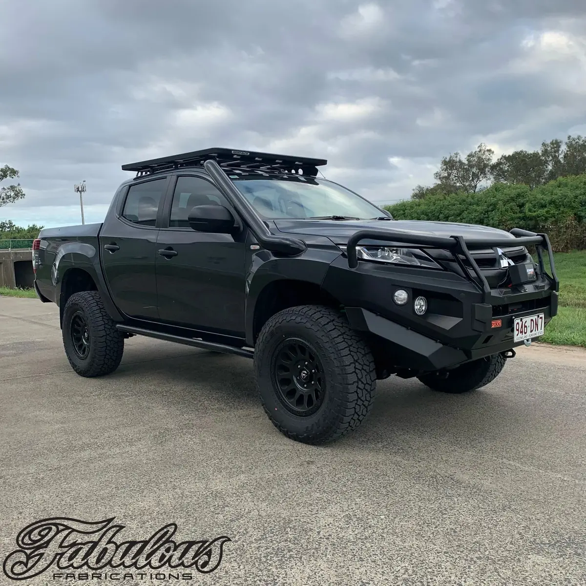 Mitsubishi Mr Triton Stainless Snorkel 1
