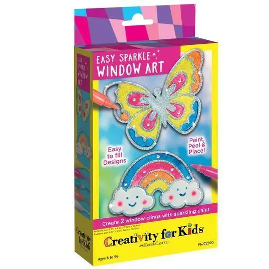 Easy Sparkle Window Art 1