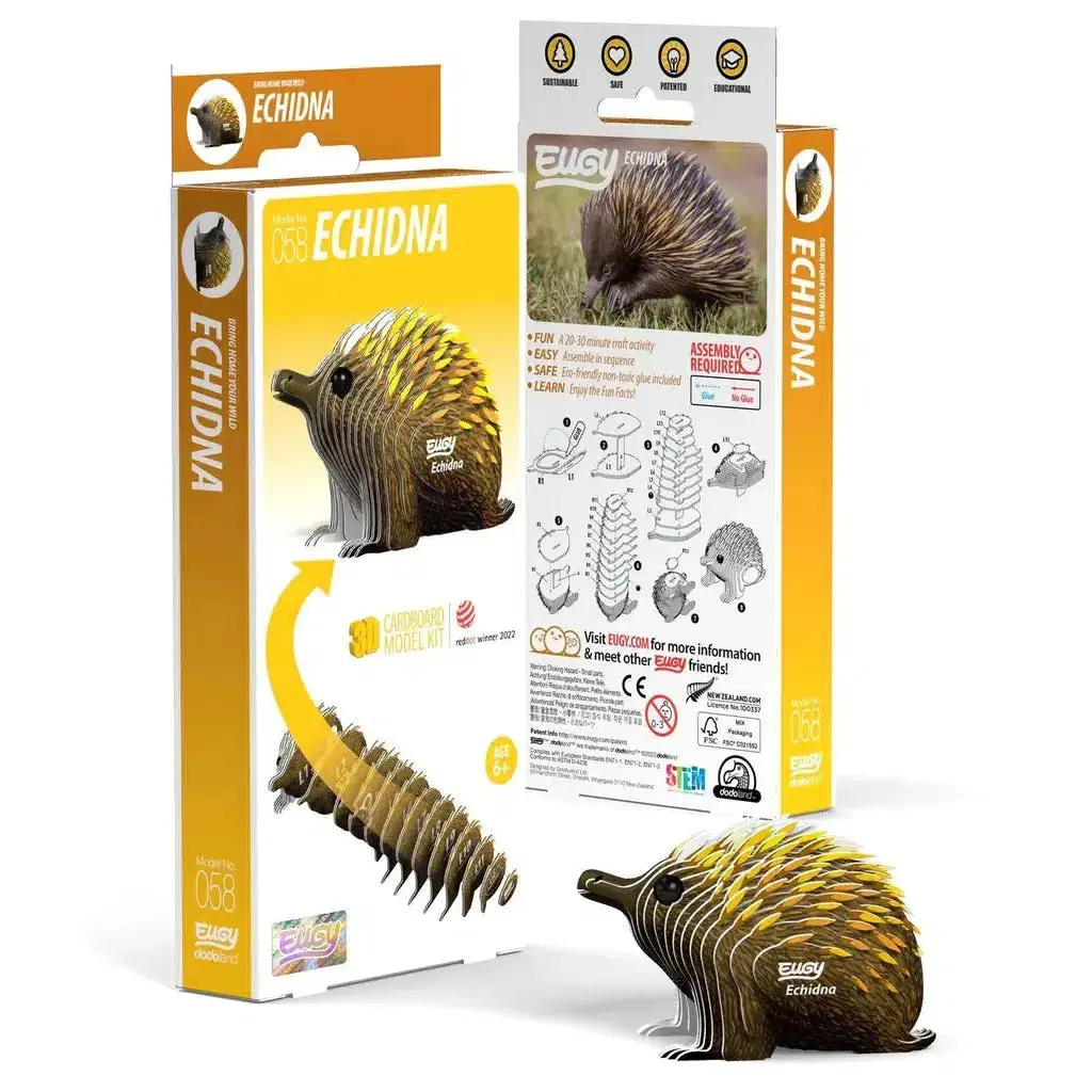 Echidna 3D Puzzle 2