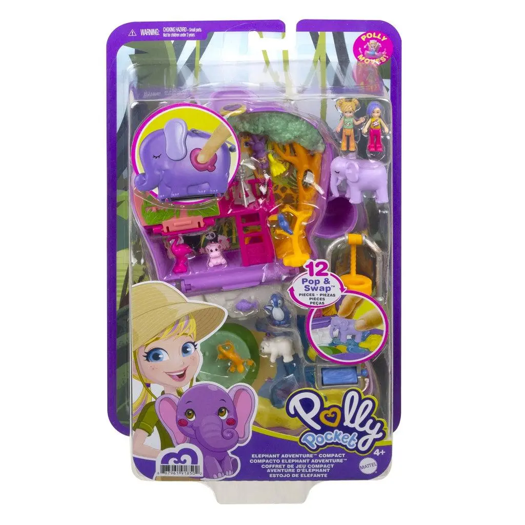 Elephant Adventure Polly Pocket 1