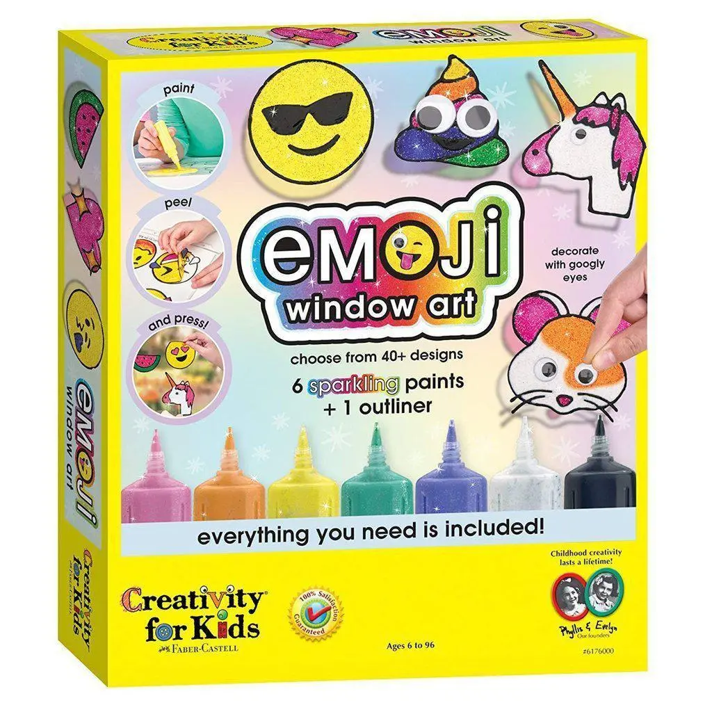Emoji Window Art 1