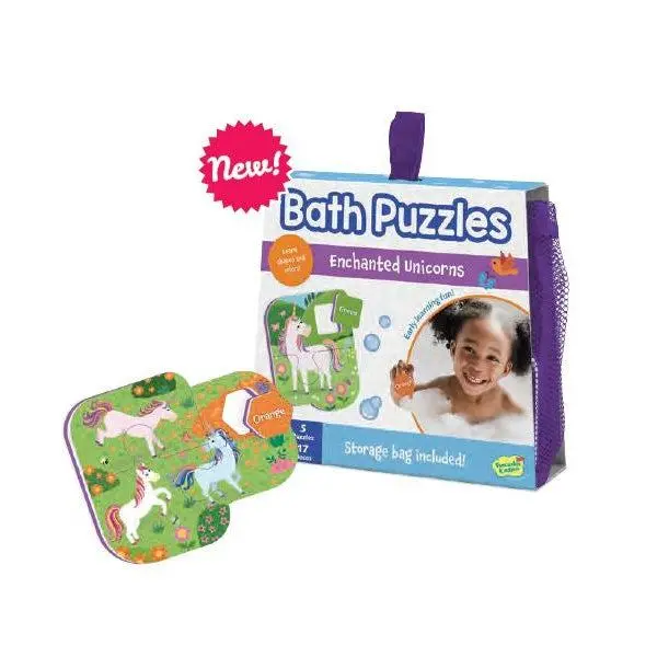 Enchanted Unicorns Bath Puzzle 1