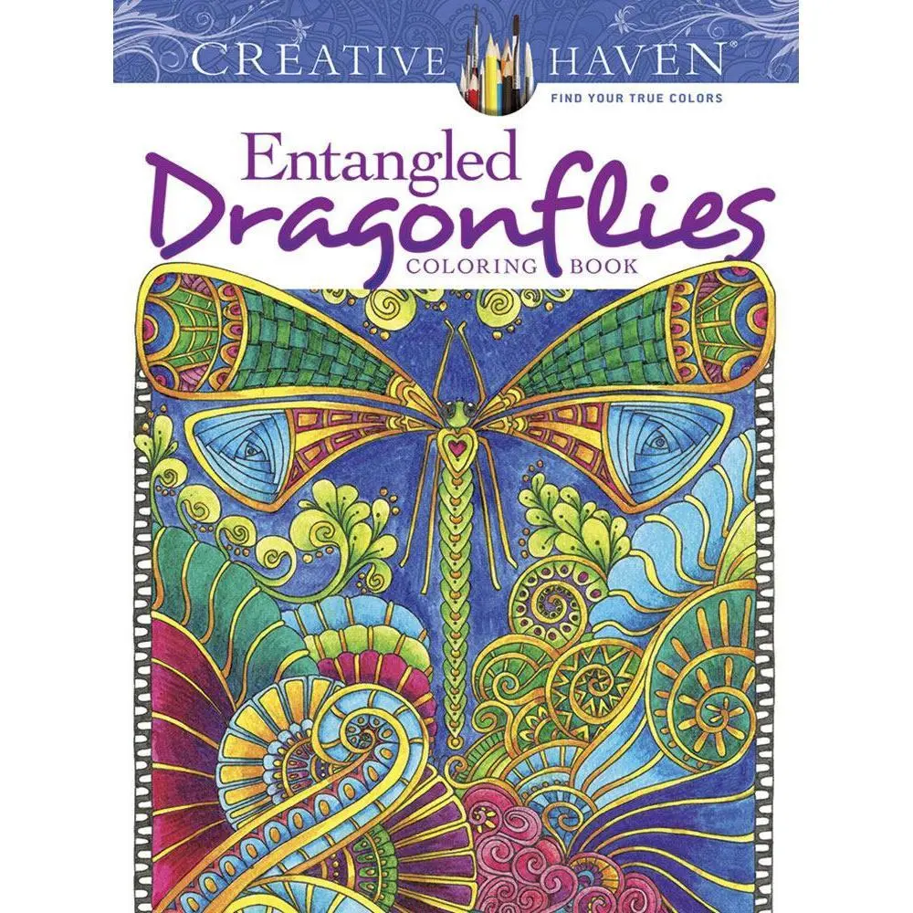 Entangled Dragonflies Coloring Book Ch 1