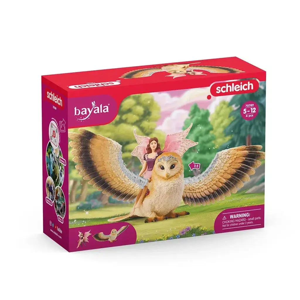 Fairy In Flight On Glam Owl 1