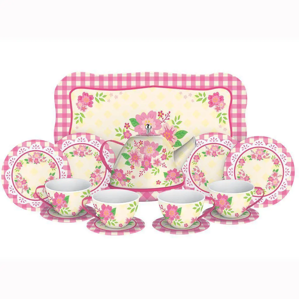 Fancy Tin Tea Set 1