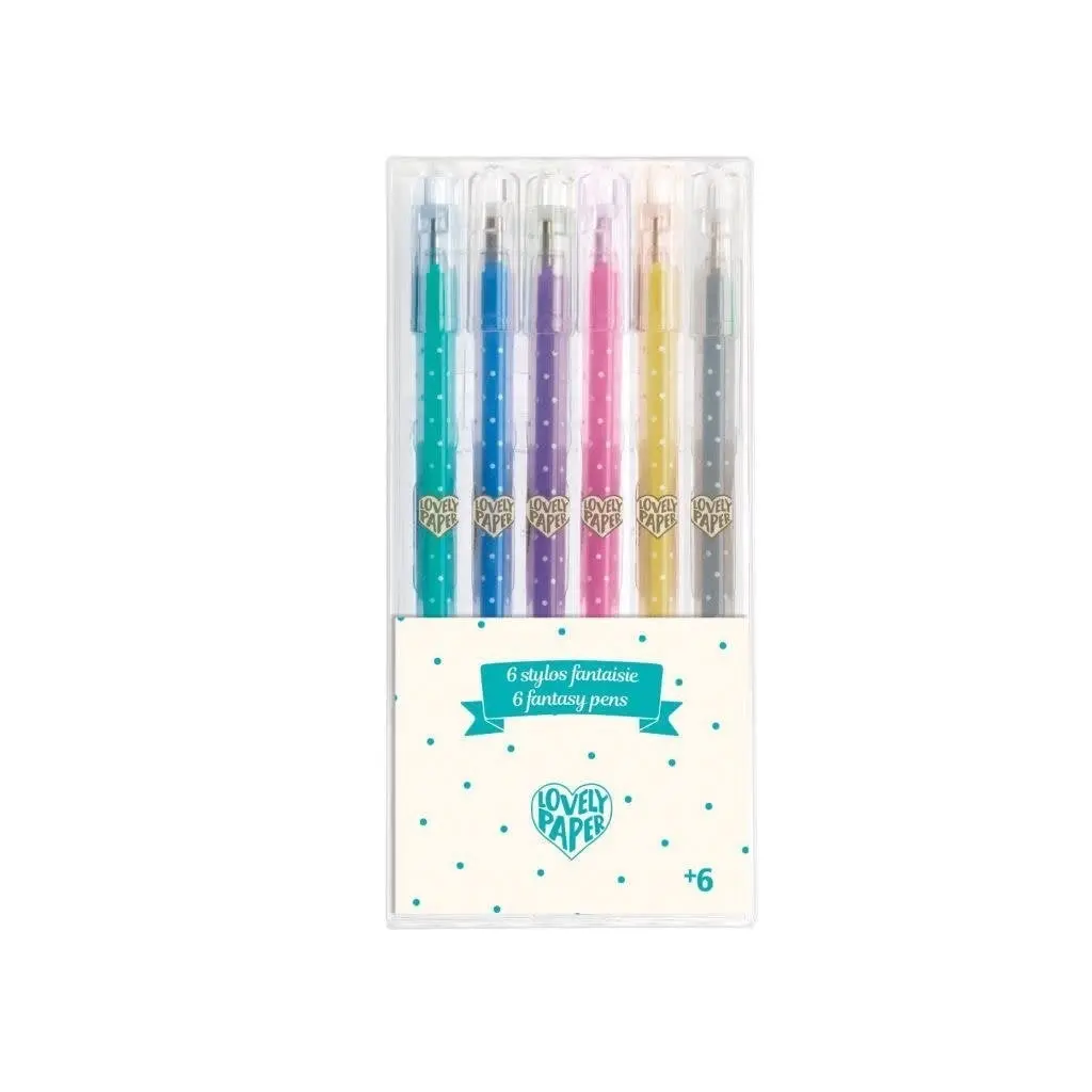 Fantasy Glitter Gel Pens 1
