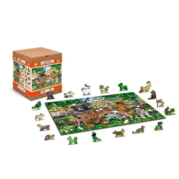 Farm Kindergarten - Wooden City 300Pc 1