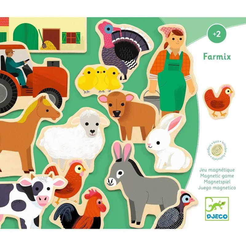 Farmix Wooden Magnets 1
