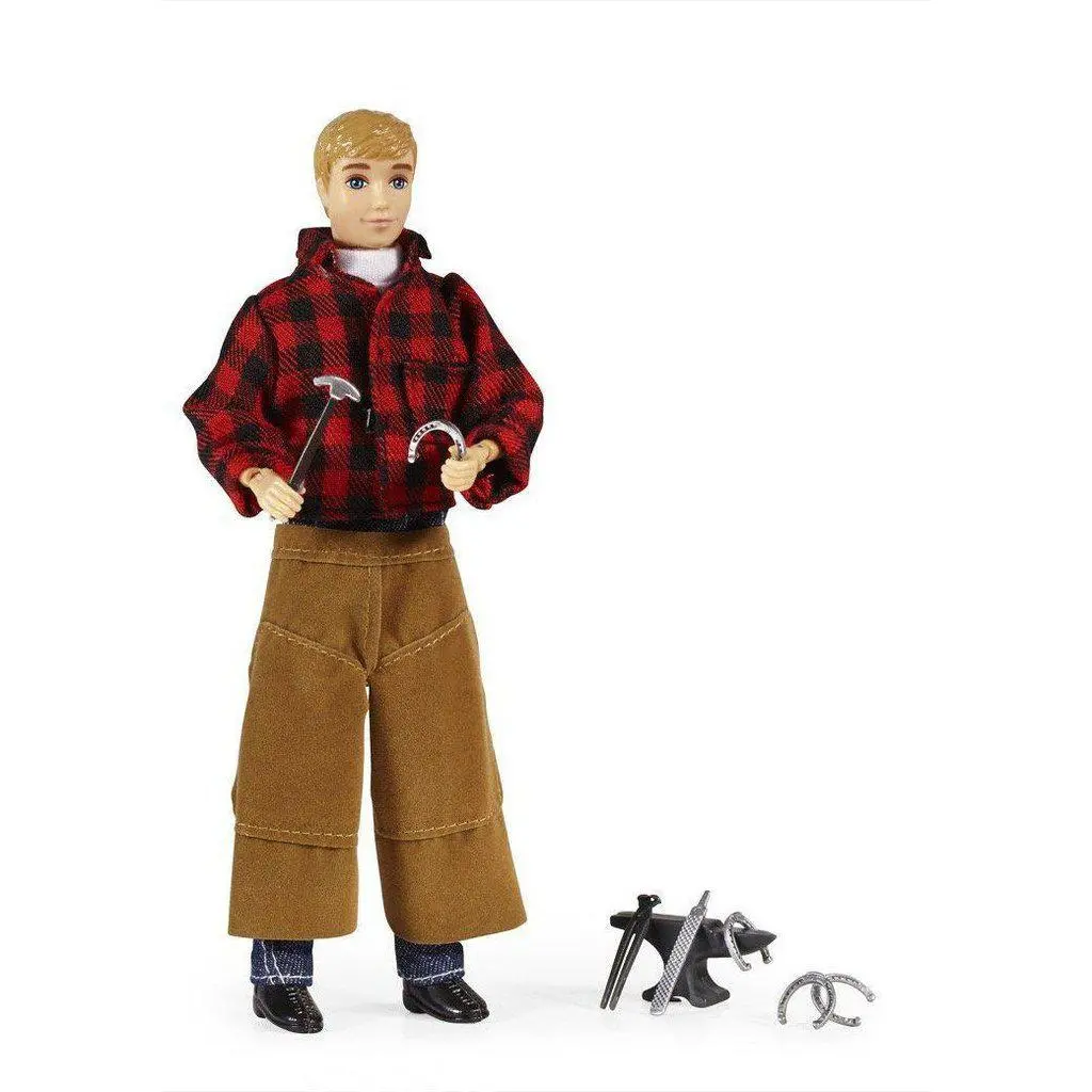 Farrier W/Blacksmith Tools - 8" Figure 1