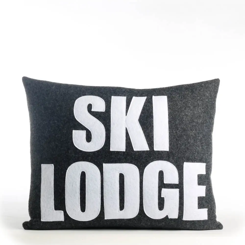 Ski Lodge Accent Pillow 2