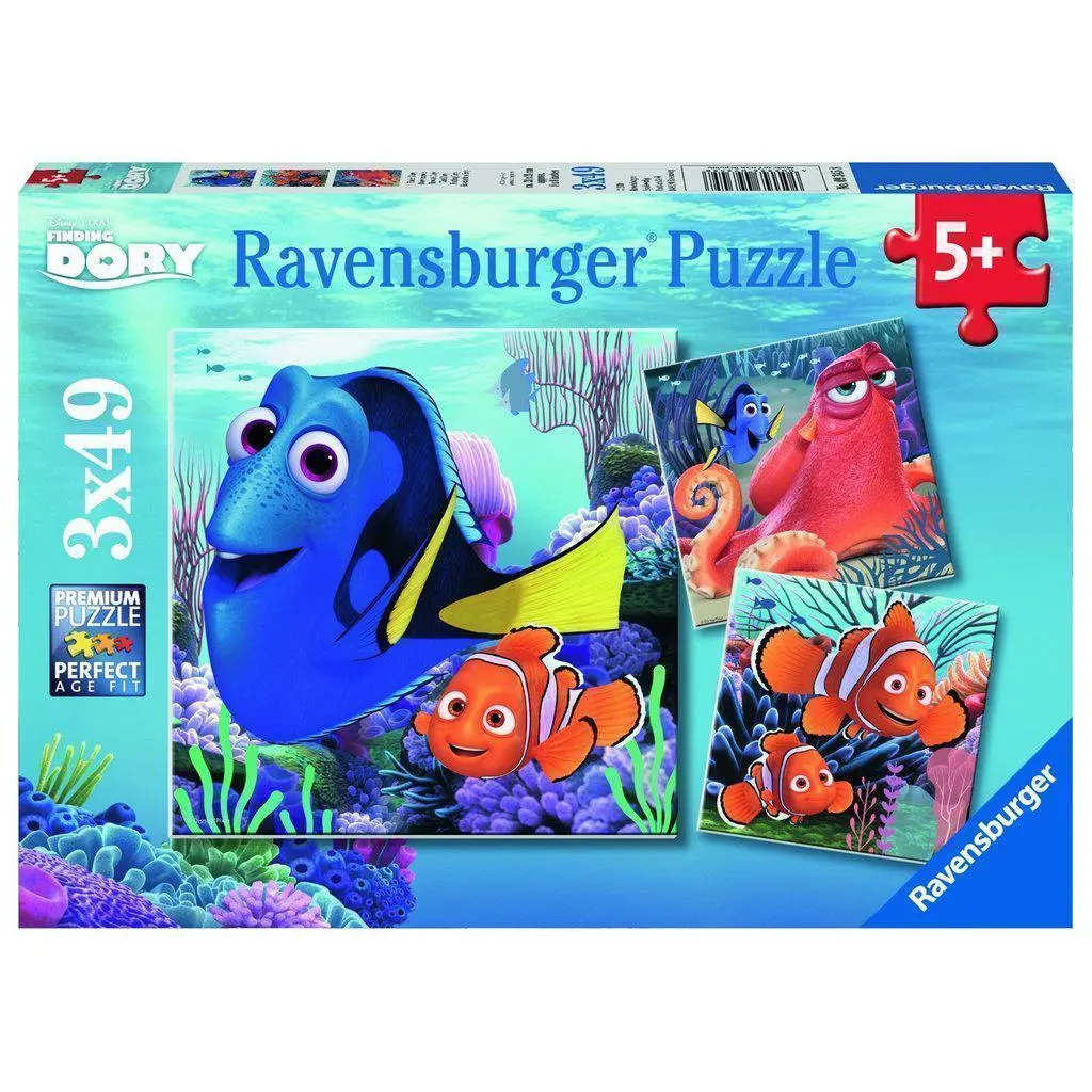 Finding Dory 3X49 Pc Puzzle 1