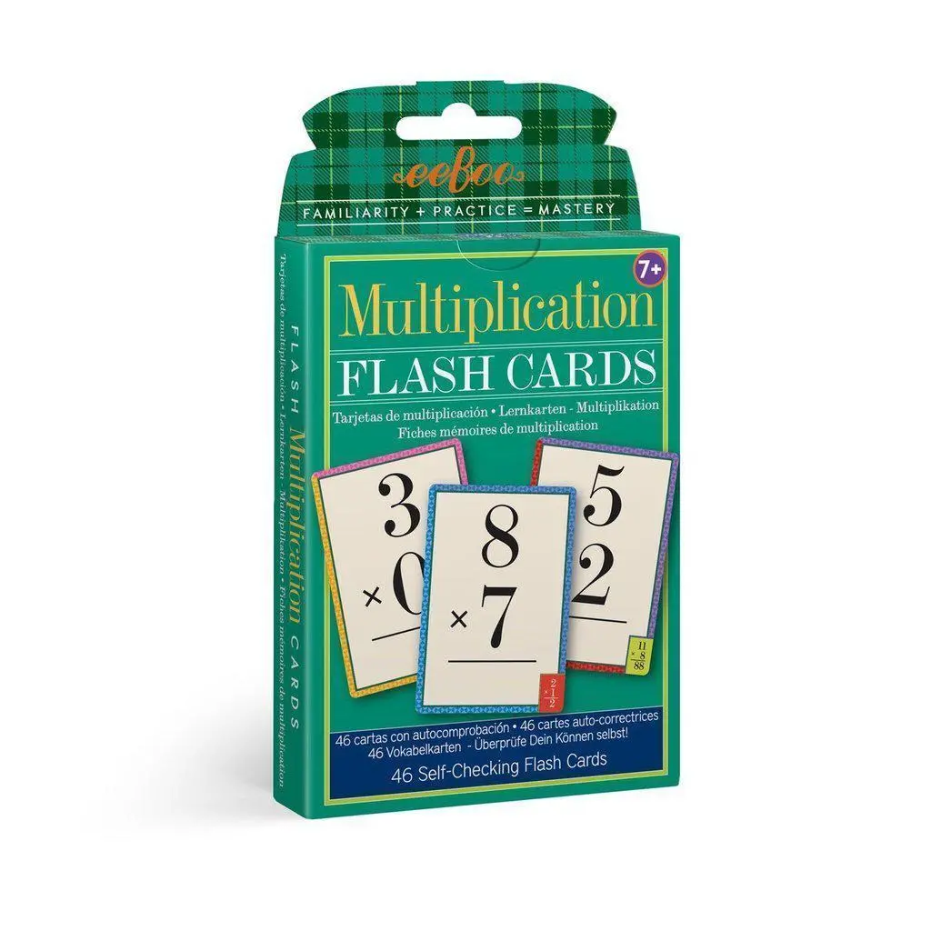 Flash Cards - Multiplication 1