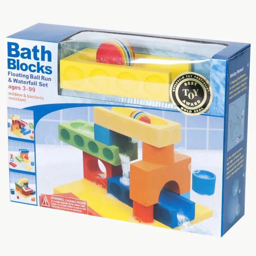 Floating Ball Run & Waterfall Set Bath Blocks 1