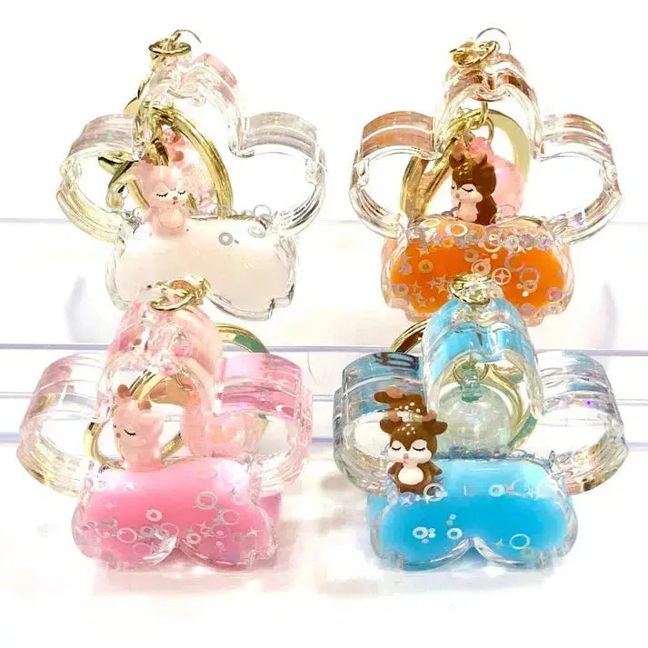 Flower Animal Floaty Keycharm 1